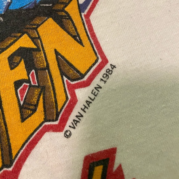 VINTAGE Van Halen 1984 Tour of the World - Picture 4 of 4